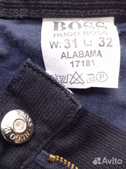 Вельветовые джинсы Boss (новые)