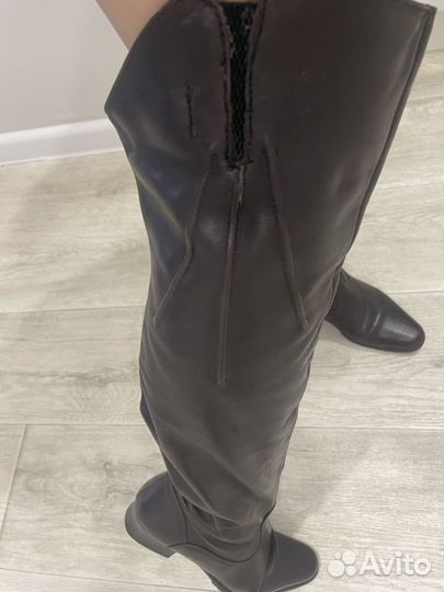 Сапоги винтаж Италия elastomere