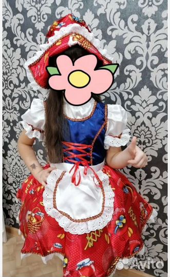 Костюм красной шапочки