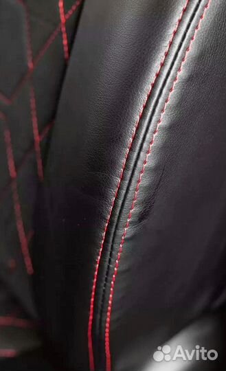 Авточехлы из экокожи Лада Веста