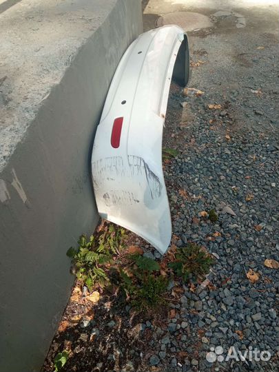 Задний бампер priora 1 хэтчбек