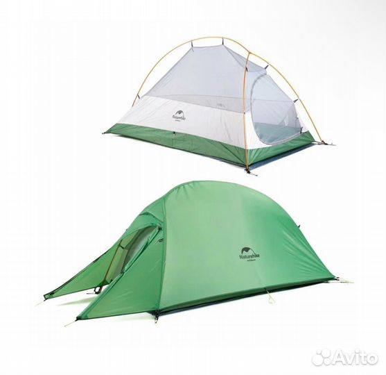 Палатка naturehike cloud up 2 20d новая