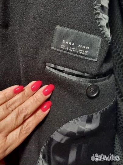 Пальто мужское 46-50 черное