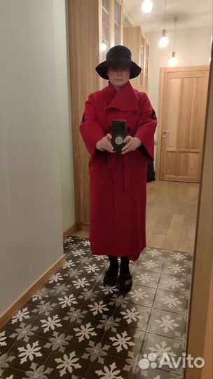 Пальто женское демисезонное 46