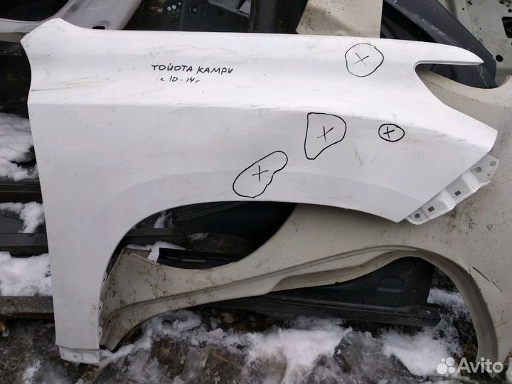 Крыло правое toyota prado 150