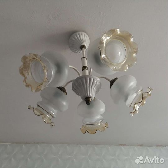 Люстра потолочная бу СССР