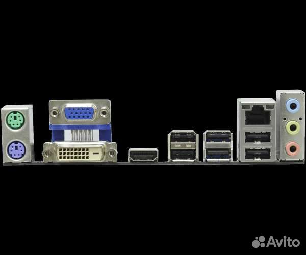 Материнка Asrock (H61) LGA 1155