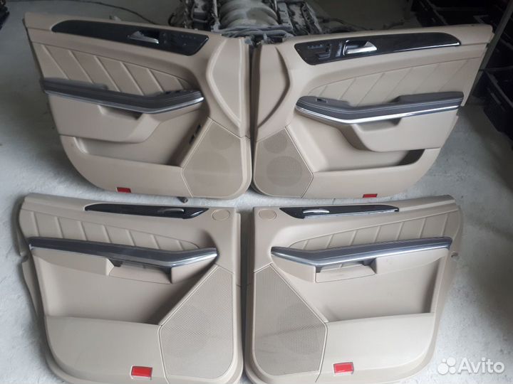 Обшивки дверные мерседес 166,ml166,gl166