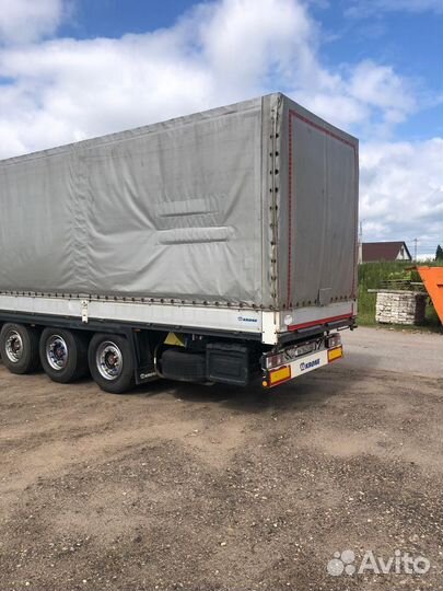 Тент на полуприцеп бу