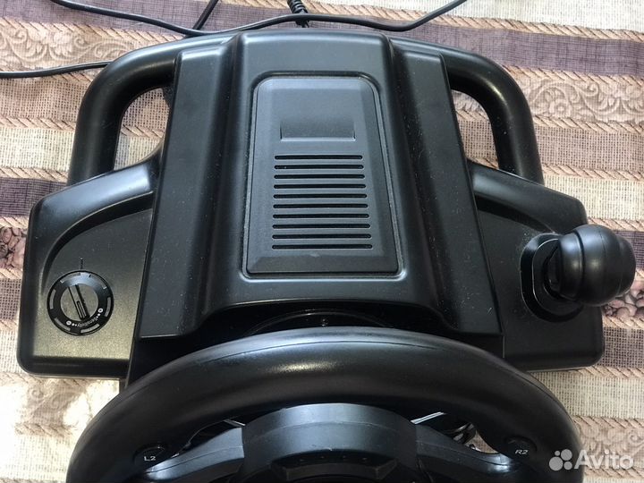 Игровой руль с педалями и коробкой передач