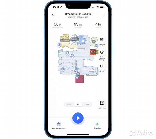 Робот-пылесос Dreame Bot L10s Ultra с базой самооч