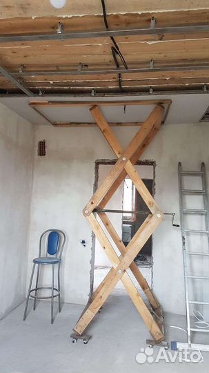 Подъемный стол для гипсокартона
