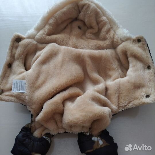 Зимний комбинезон для маленькой собачки