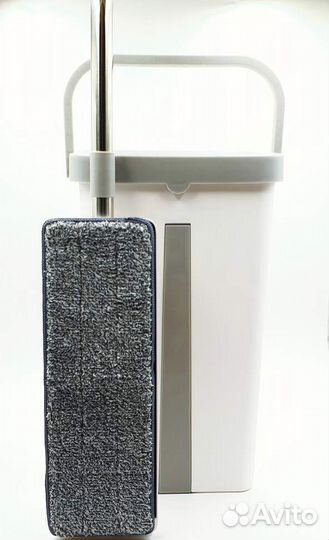 Швабра с отжимом в комплекте с ведром