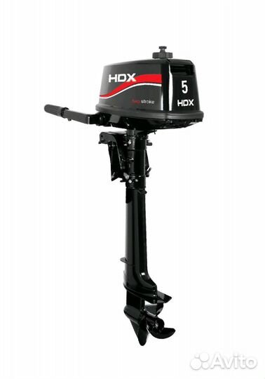 Новый лодочный мотор HDX 5лс 2такт