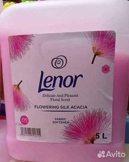 Кондиционер для стирки Lenor Акация 5л