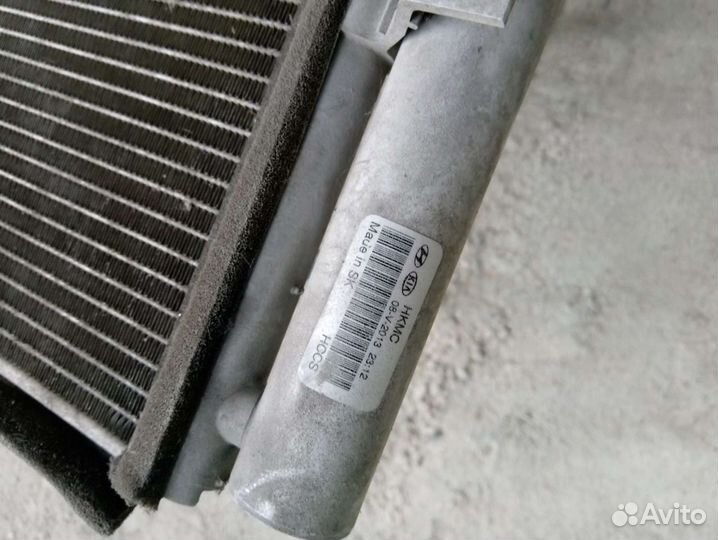 Радиатор кондиционера Киа Сид с 12 по 19 год