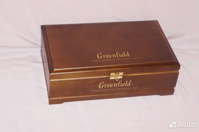 Чай Гринфилд Деревянная шкатулка (96п)