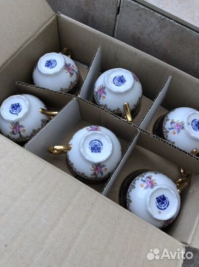 Чешский чайный сервиз