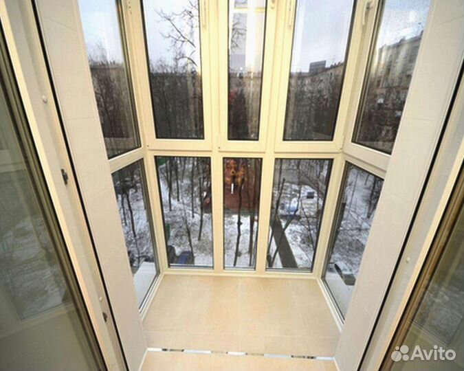 Остекление балконов и лоджий