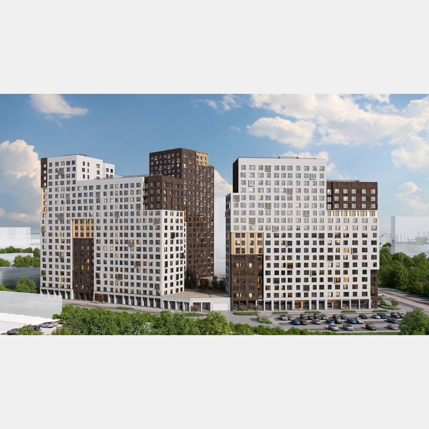 2-к. квартира, 52,7 м², 17/23 эт.