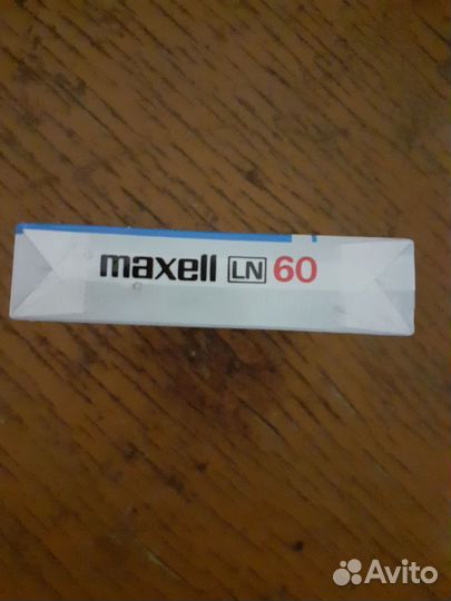 Аудиокассеты maxell ln 60 новая