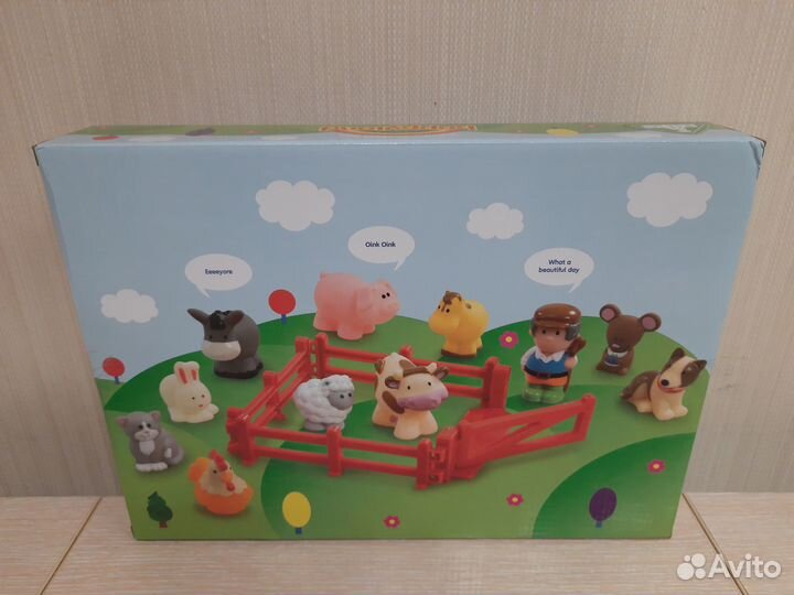 Новый большой набор животные на ферме elc