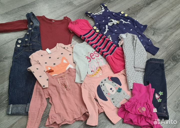 Детские вещи пакетом на девочку