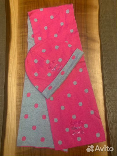 Calvin klein шапка и шарф для девочки