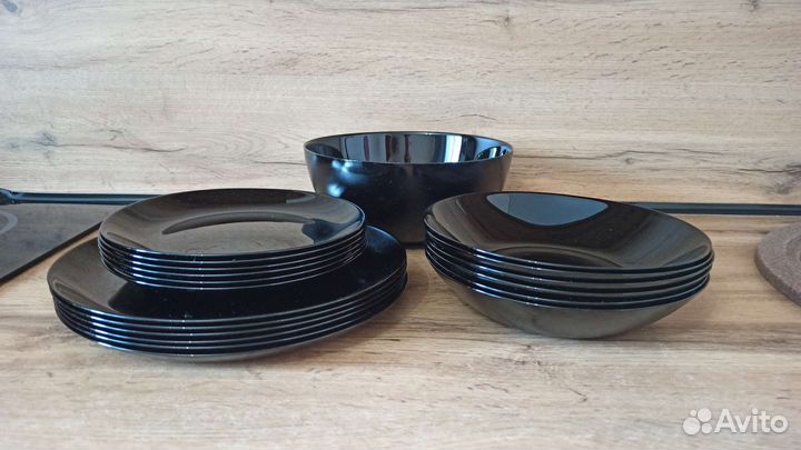 Черное стекло luminarc 19 пред Новый