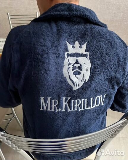 Халат с вышивкой на заказ