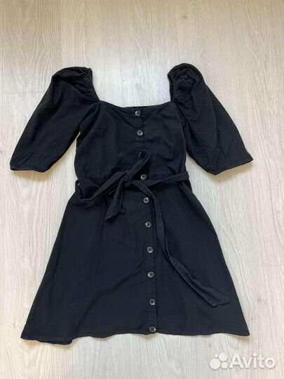 Платье сарафан хлопок лен 44 46 48