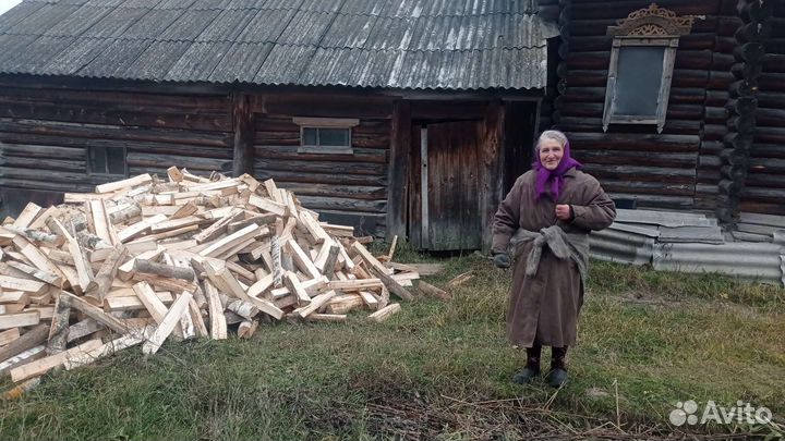 Дрова колотые