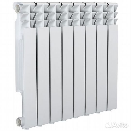 Радиатор алюминиевый Rommer Optima 500 (4 сек.)