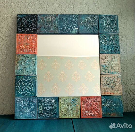 Дизайнерское зеркало. Ручная работа