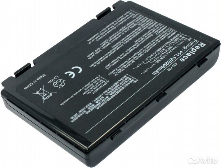 Аккумулятор для Asus K50 K40 K60 K61 K70