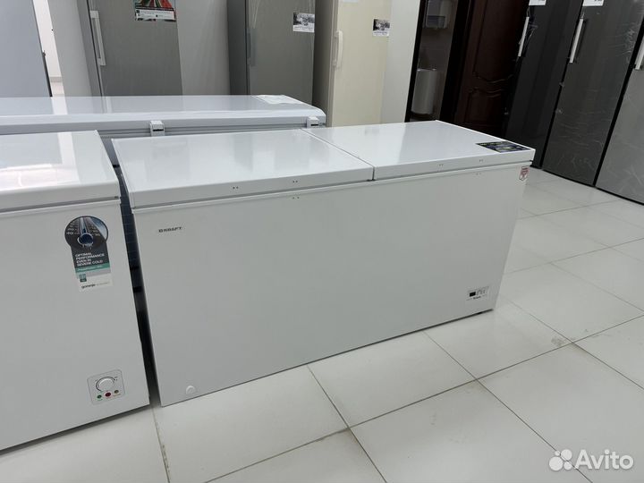 Морозильный ларь kraft BD (W) -605QX