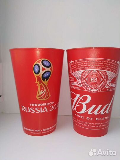 Пивной стакан футбол Fifa 2018 коллекционные