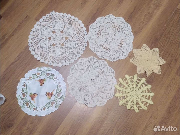 Салфетки вязаные крючком