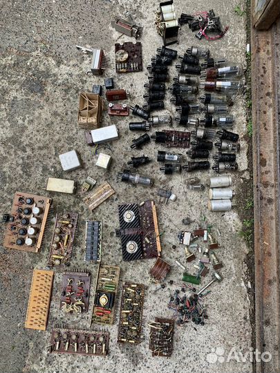 Радиодетали и платы СССР