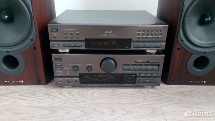 Sony интегральный усилитель-аквалайзер,тюнер