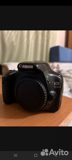 Зеркальный фотоаппарат canon 550d