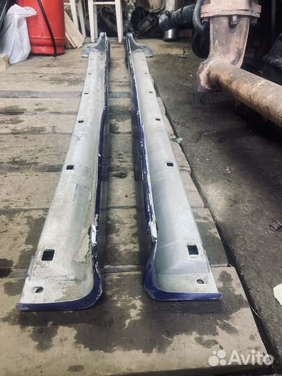 Накладки порогов subaru legasy be5