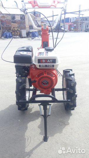 Мотоблок с переключением передач на руле