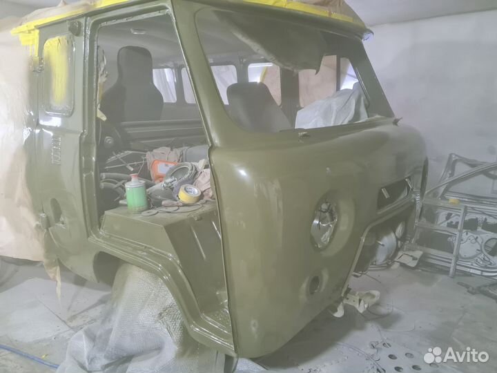 Кузовной ремонт и покраска авто стапельные работы