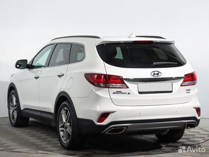 Hyundai Santa Fe 2.2 AT, 2017, 137 000 км