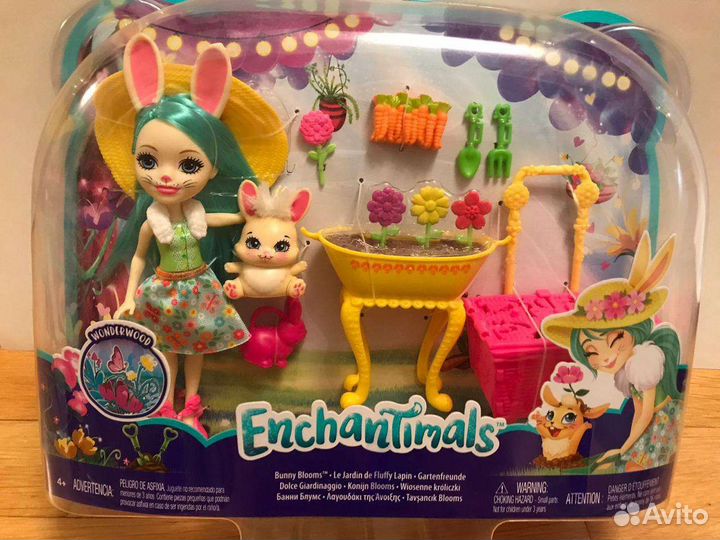 Энчантималс Enchantimals куколка кролик зайка