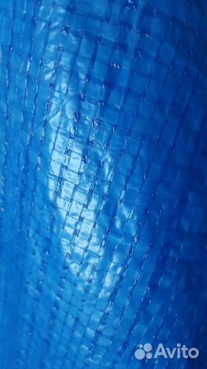 Тент универсальный 10х16м синий