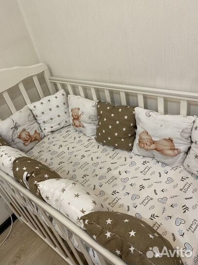 Бортики в кроватку