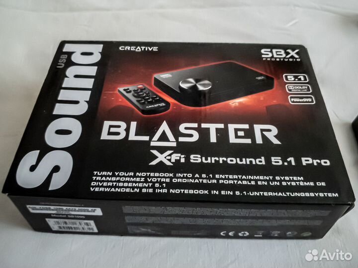 Creative Sound Blaster X-Fi Surround 5.1 Pro